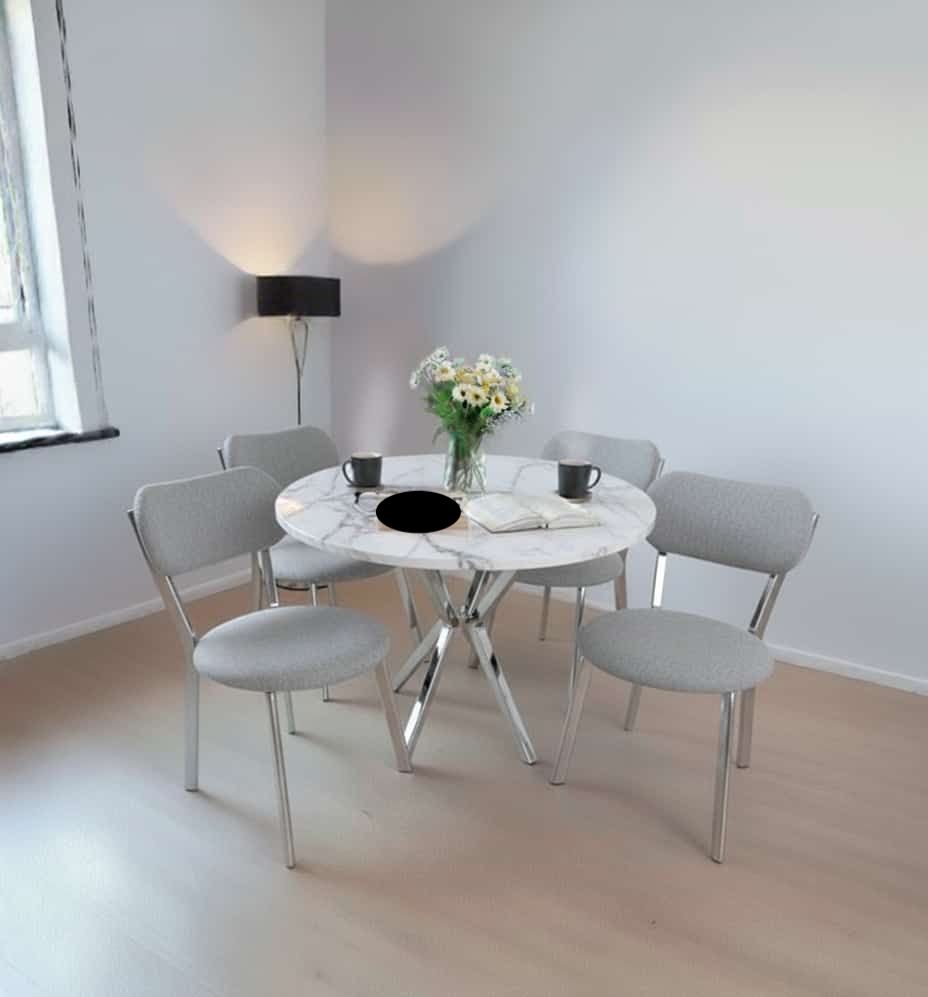 Mercan Oturma Takımı (Krom)