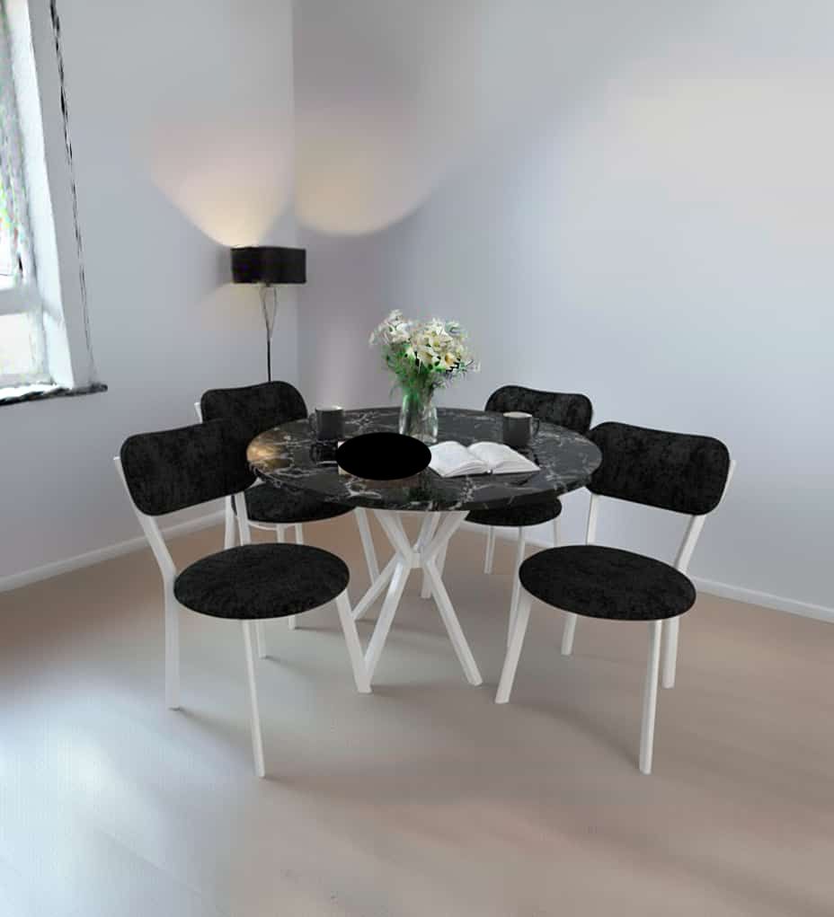 Mercan Oturma Takımı (Beyaz)