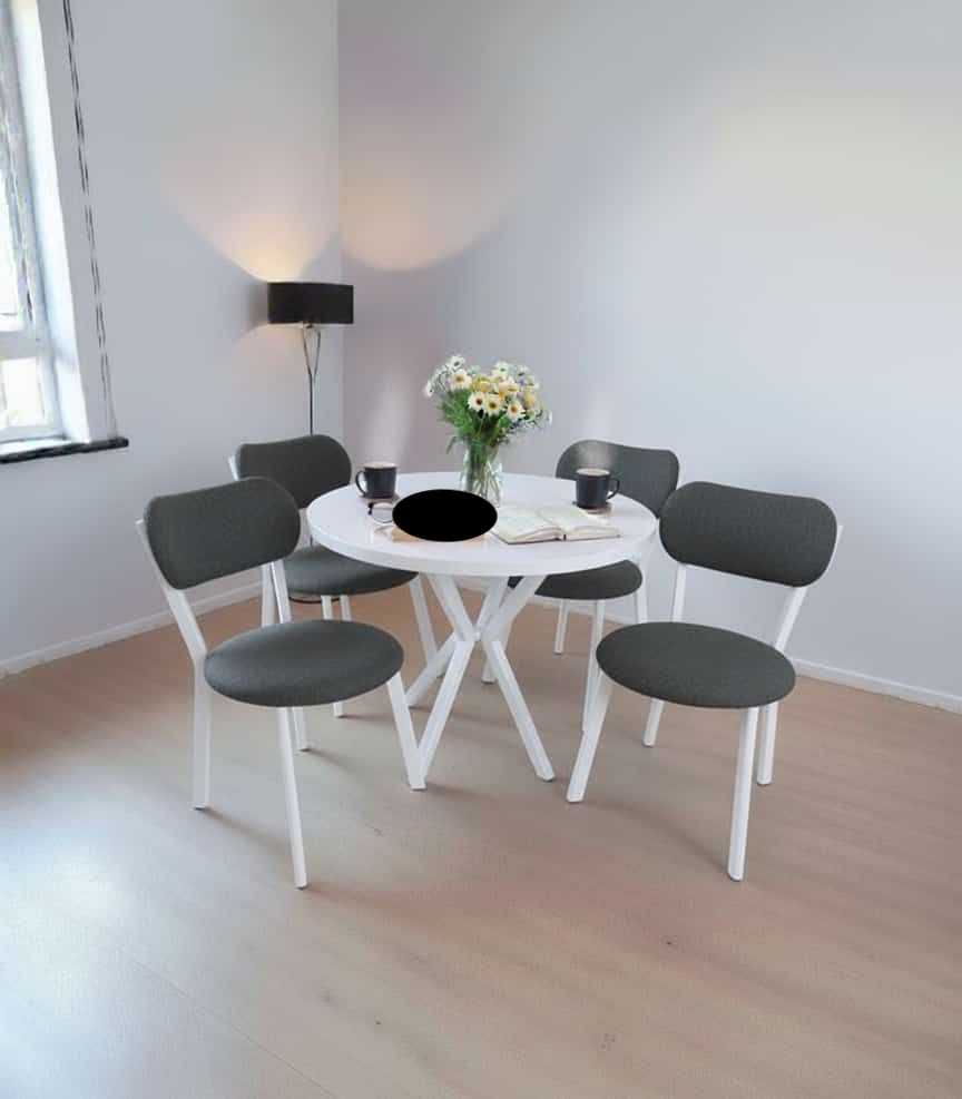 Mercan Oturma Takımı (Beyaz)