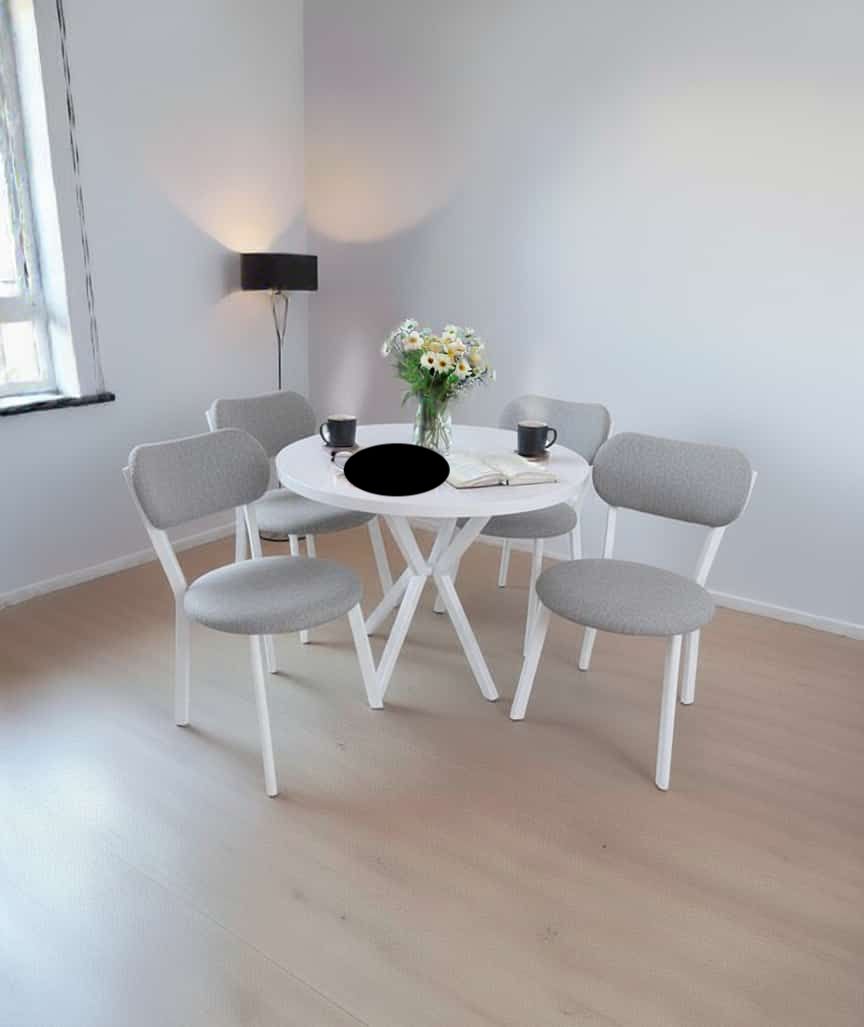 Mercan Oturma Takımı (Açık Gri)