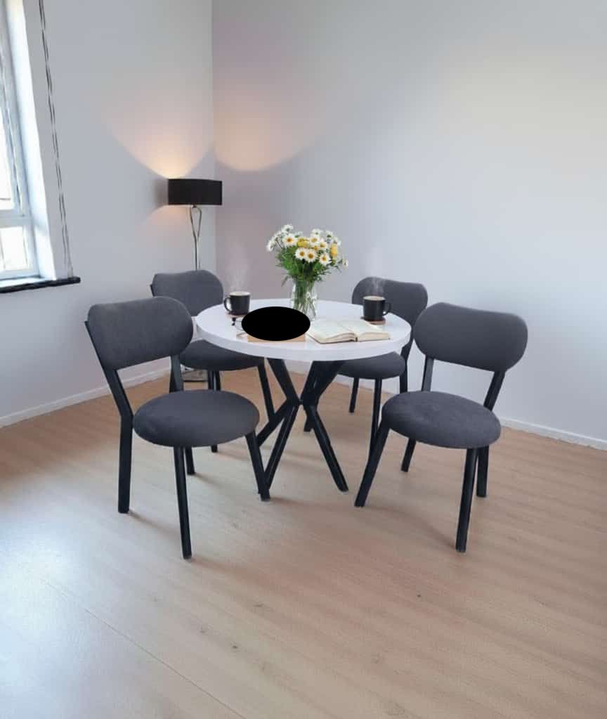 Mercan Oturma Takımı (Siyah)