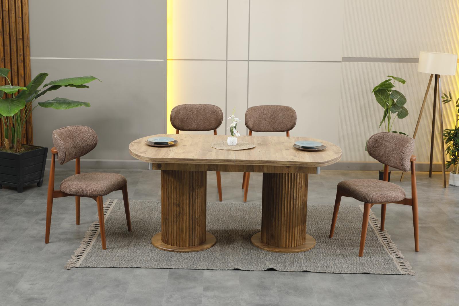 Masa Takımı 4 Kişilik Polo Sandalye | Erkmen Plastik