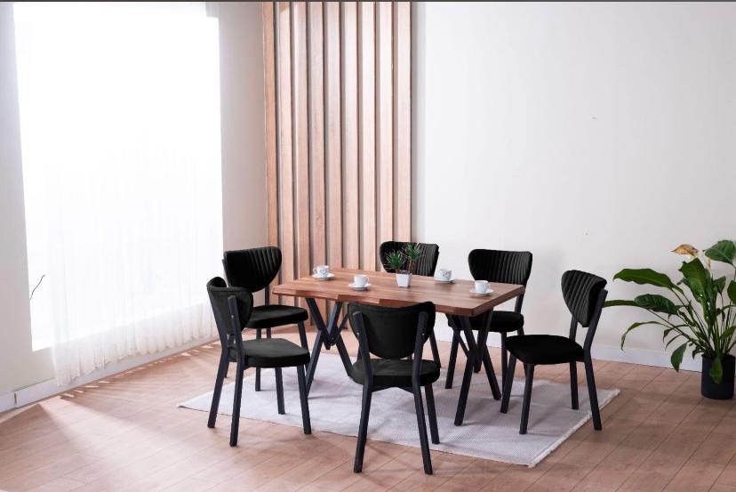 Erkmen Plastik Elma Mutfak Sandalyesi Yemek Odası Bahçe Balkon Otel Restoran Kafe Sandalyesi | Masa Oturma Takımı 