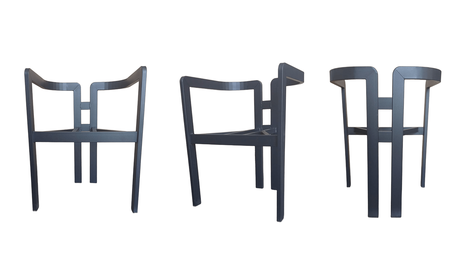 Metal T Sandalye İskelet